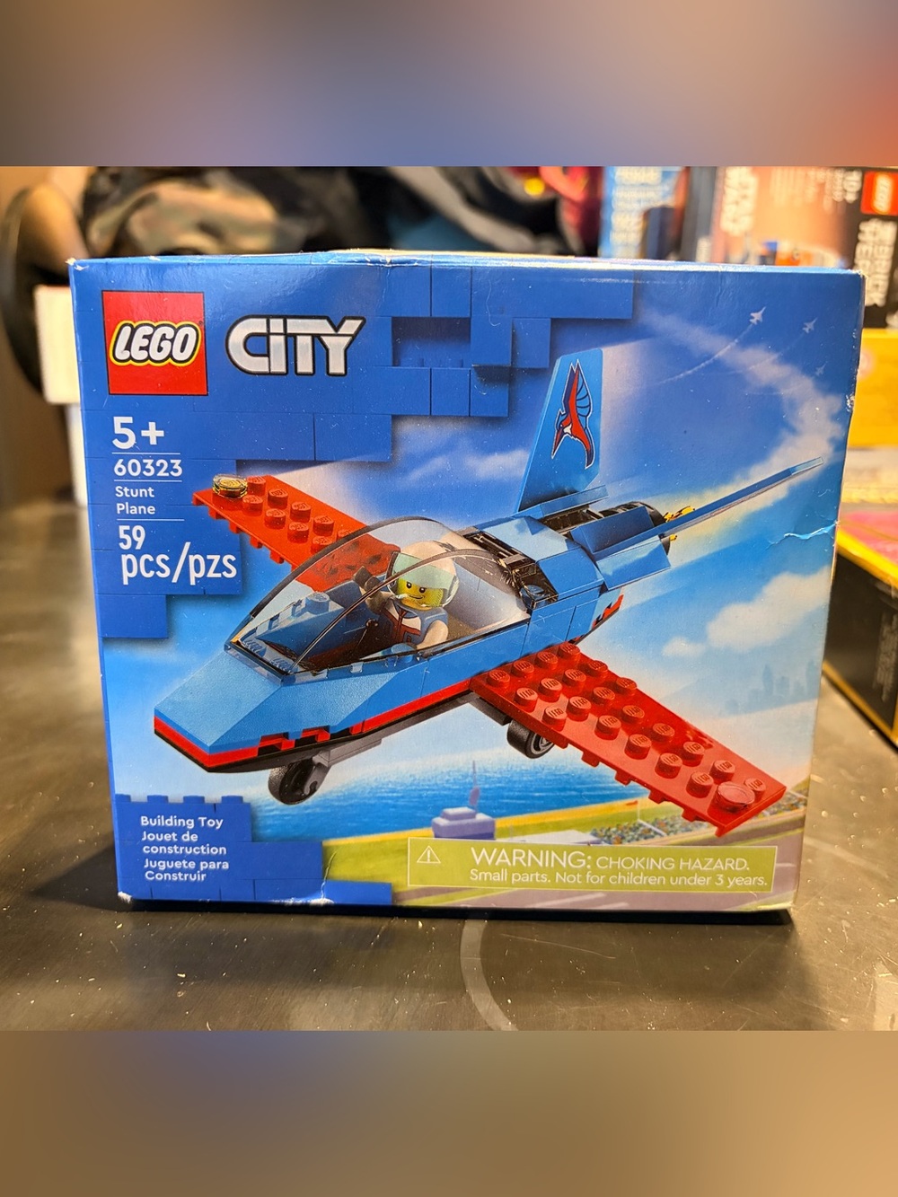 Sealed Lego City Stunt Jet Plane Building Set 59pcs